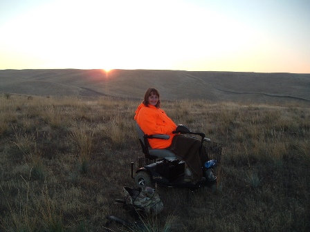 Sunrise deer hunt in CRP.JPG
